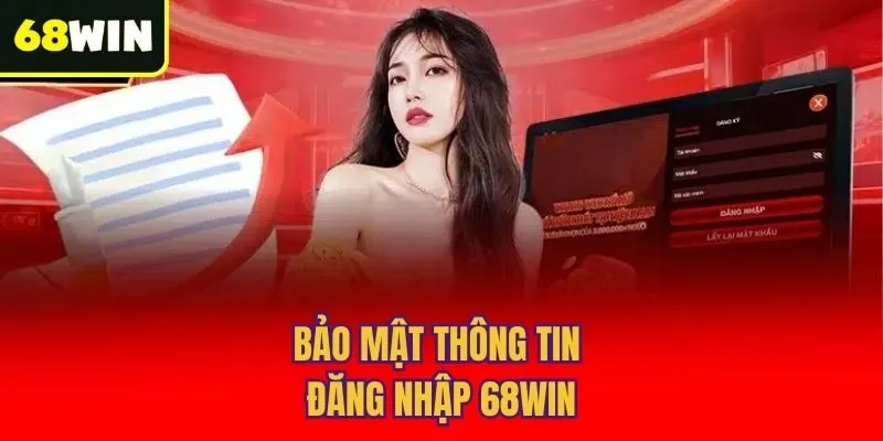 Bảo mật thông tin đăng nhập 68win